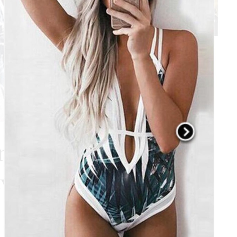 One piece bathing suit